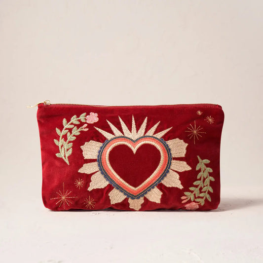 Elizabeth Scarlett Enchanted Heart Everyday Pouch